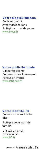Annoncer.fr 00.fr Blogs.fr Lafrance.fr